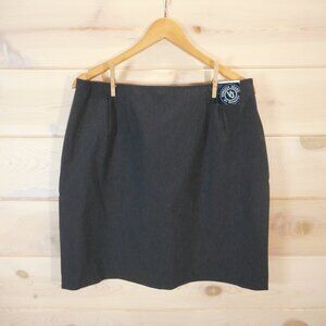 Venezia Women's size 16 Skirt Vintage NWT Short Gray Business Career